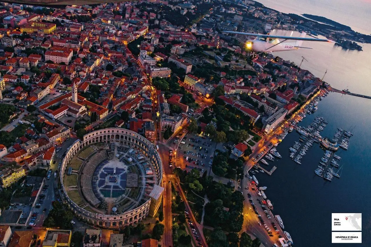 Arena Sunset, Sea Coloseum View, 2 Rooms Free Parking Pula 0*,  Croatia
